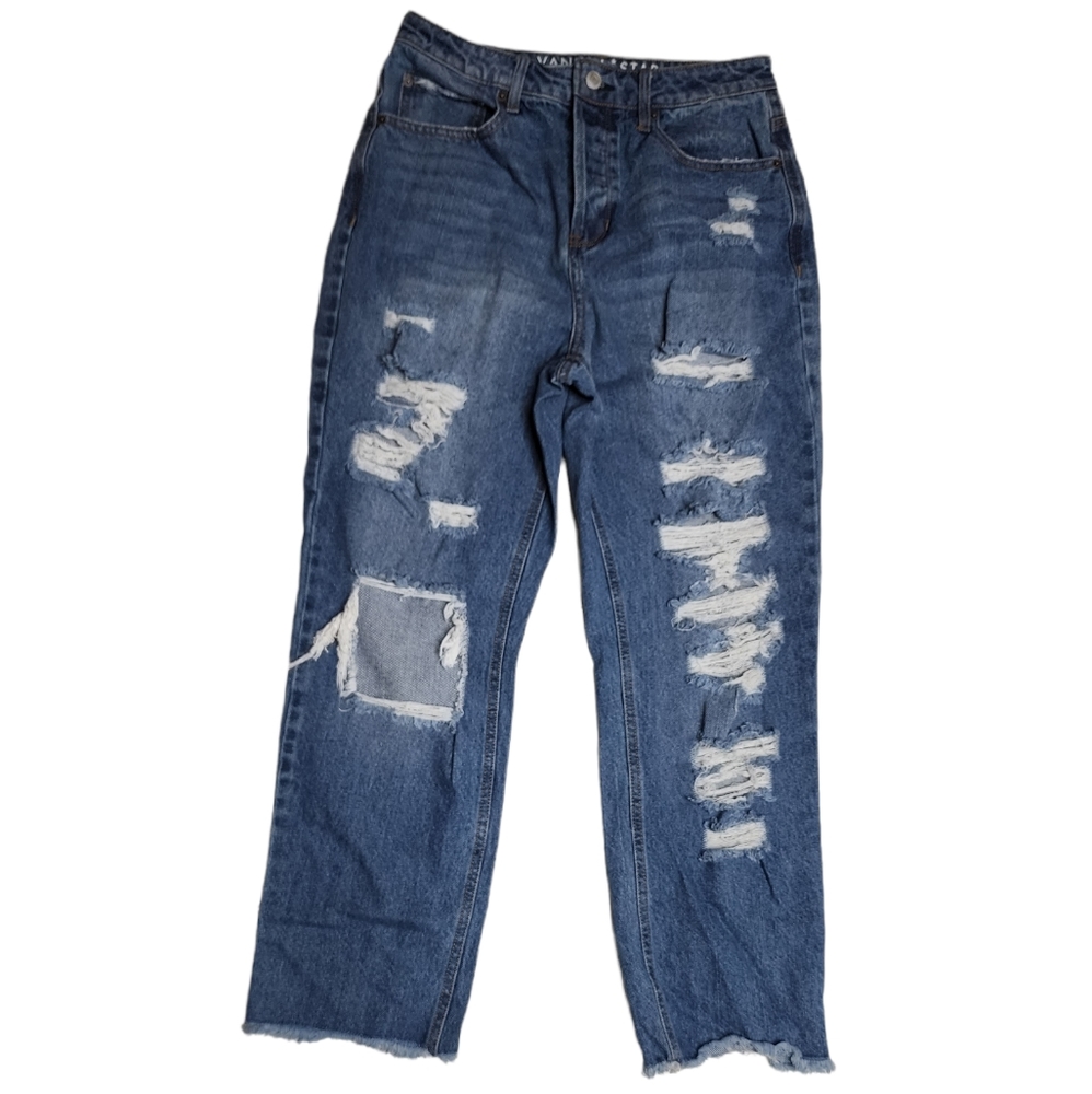 High Waist Distressed Jean's by Vanilla Star | 90s Boyfriend Size 9